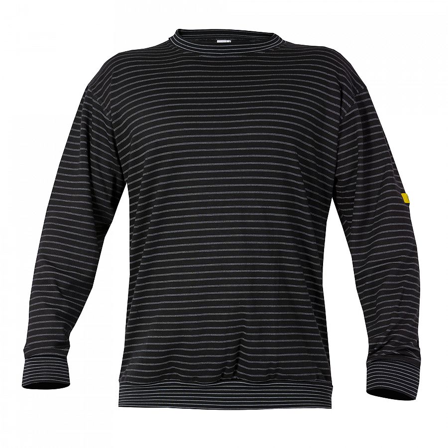 Mikina PXT Antistatic wear černá přes hlavu 290 g/m2, vel. XXL - Obrázek Mikina PXT Antistatic wear černá přes hlavu 290 g/m2, vel. XXL - Obrázek